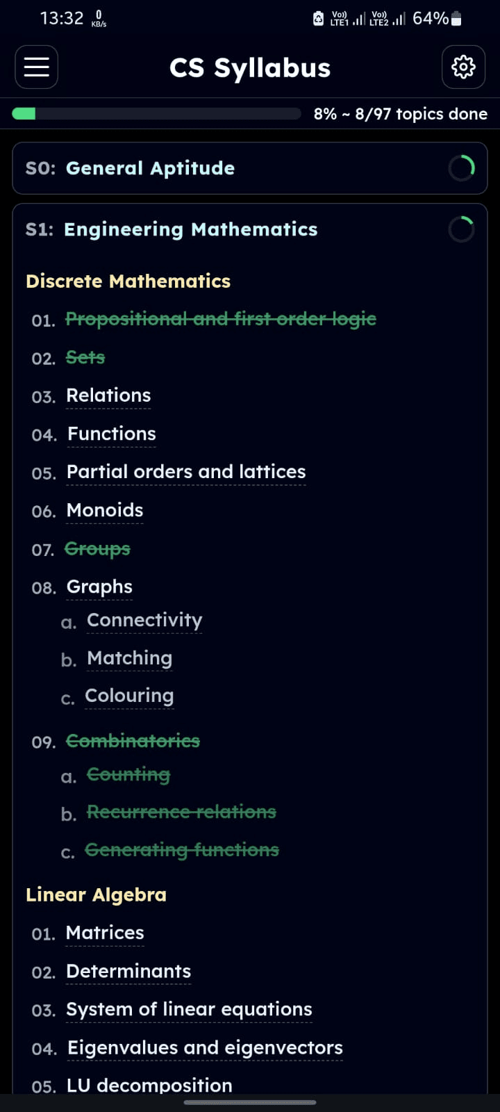 Syllabus Tracker